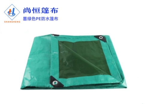 墨绿色聚乙烯防水篷布1.5×1.5米克重152g