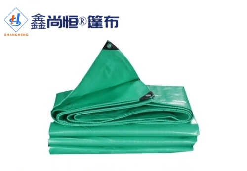 双绿色聚乙烯防水篷布8.2×8米克重167g