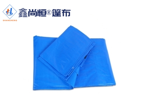 双蓝色聚乙烯防水篷布3.66×4.6米克重136g