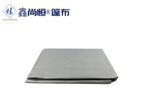 银白色聚乙烯防水篷布3.66×9.14米克重116g