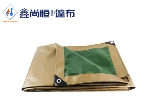 古铜绿色聚乙烯防水篷布4.87米×6.09米克重119g