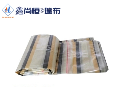 金包银色聚乙烯防水篷布4.87米×6.09米克重119g